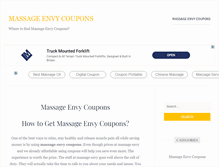 Tablet Screenshot of massageenvycoupons.info